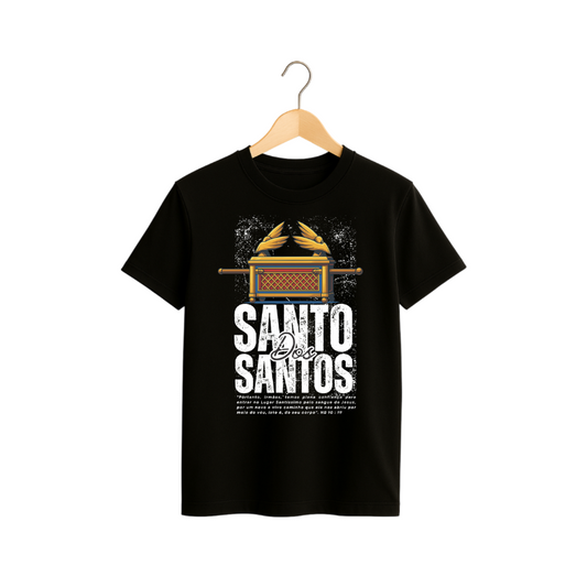 Camiseta Estampada Santo Dos Santos – Estilo que transmite atitude e significado!⚽