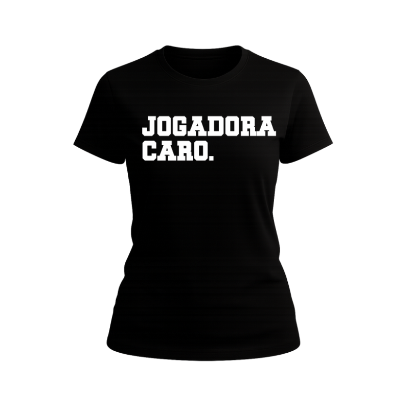 Camiseta Jogador ou Jogadora Cara – Mostre seu orgulho, sua torcida e sua paixão em cada jogo! ⚽