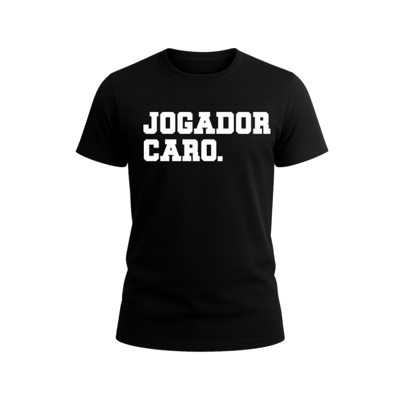 Camiseta Jogador ou Jogadora Cara – Mostre seu orgulho, sua torcida e sua paixão em cada jogo! ⚽