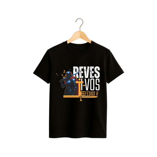 Camiseta “Revesti-vos de Toda a Armadura de Deus” – Estilo com propósito e presença!✝️